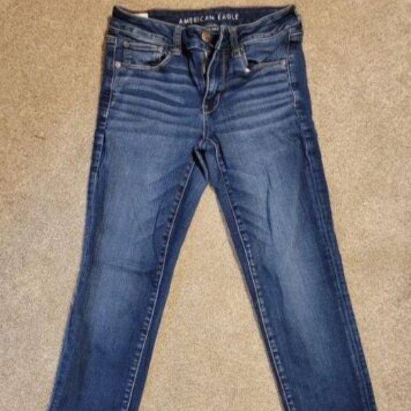 American Eagle Women's Skinny Jeans Size 6R (26x28.5") Next Level Stretch - Picture 1 of 8